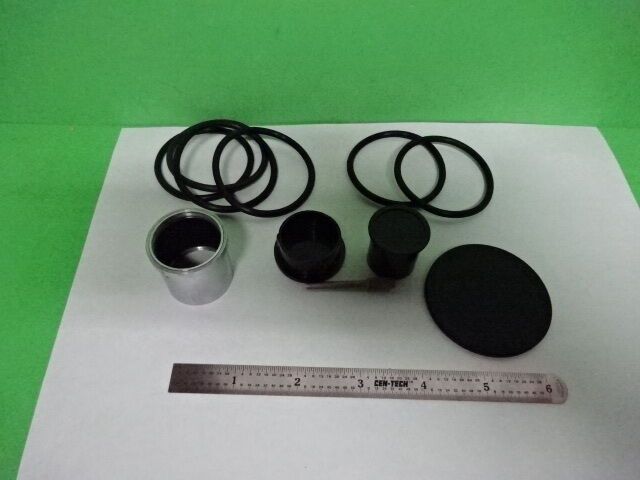 MICROSCOPE PART ZEISS GERMANY POLMI LOT ACCESSORIES POL OPTICS AS IS #AQ-16