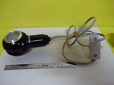 MICROSCOPE LAMP ILLUMINATOR + FILTER TESTED OK UNITRON OPTICS AS IS BIN#X4-02