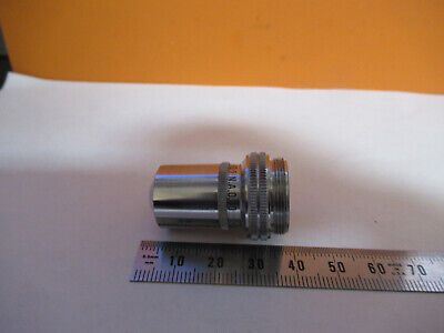 OBJECTIVE WOLFE WETZLAR GERMANY 10X MICROSCOPE PART OPTICS AS PICTURED 4B-FT-78