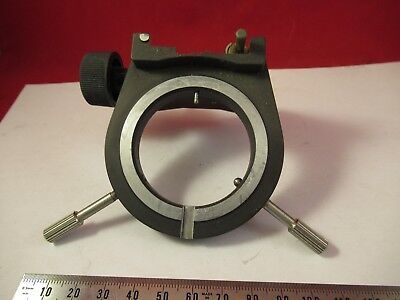 CARL ZEISS AXIOSTAR PLUS CONDENSER HOLDER MICROSCOPE PART AS PICTURED &FT-2-35