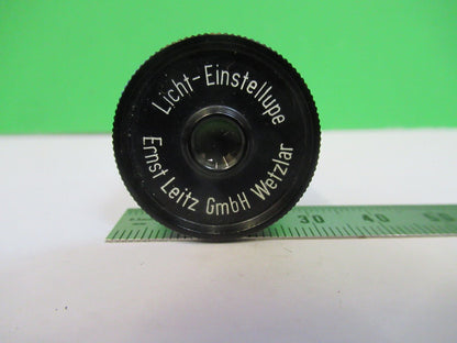 LEITZ WETZLAR LICHTEINSTELUPE EYEPIECE  MICROSCOPE PART AS PICTURED &Z7-A-74