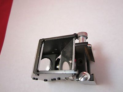 MICROSCOPE OPTICAL PART REICHERT AUSTRIA + OBJECTIVE ITALY OPTICS  BIN#PMEL