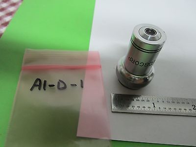 OPTICAL MICROSCOPE PART OBJECTIVE EDSCORP 20X  JAPAN OPTICS BIN#A1-D-1