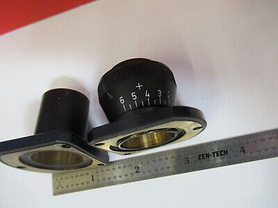 ZEISS GERMANY BRASS OCULAR HOLDER HEAD MICROSCOPE PART AS PICTURED #B9-A-44