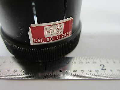 OPTICAL METROLOGY KEUFFEL ESSER LENS 712656 ?? TARGET AS IS OPTICS BIN#HI-23