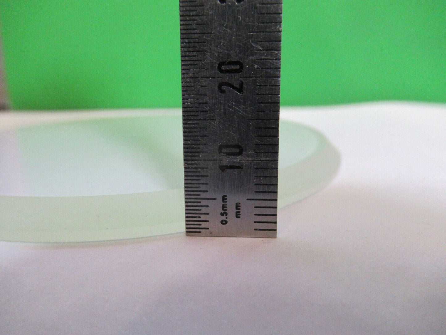 BEVELED GLASS STAGE TABLE NEW ITEM MICROSCOPE PART AS PICTURED Z5-C-43