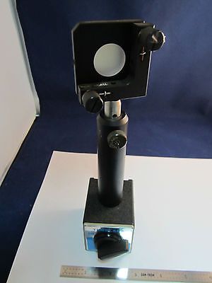 OPTICAL FIXTURE THORLABS MAGNETIC MOUNT + MIRROR AS IS LASER OPTICS i BIN#20