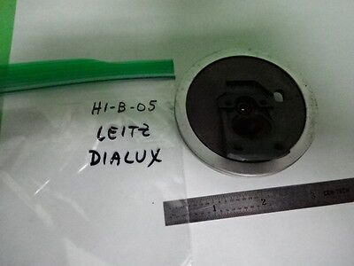 MICROSCOPE PART LEITZ GERMANY NOSEPIECE AS IS #H1-B-05