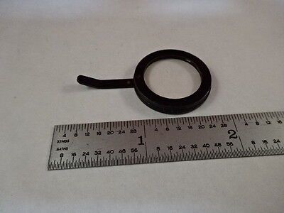 MICROSCOPE PART ZEISS POLARIZER RETARDER SLIDE POL OPTICS AS IS #T2-B-16