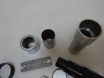 FOR PARTS MICROSCOPE PARTS LOT PIECES LEITZ GERMANY - OPTICS AS IS BIN#TB-5-2-93