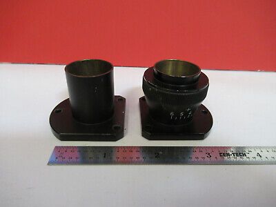 ZEISS GERMANY BRASS OCULAR HOLDER HEAD MICROSCOPE PART AS PICTURED #B9-A-44