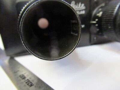 LEITZ GERMANY SM-LUX HEAD BINOCULAR OPTICS MICROSCOPE PART AS PICTURED &4T-A-32