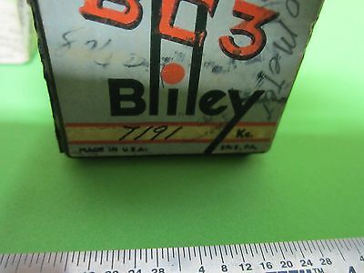 VINTAGE BLILEY ELECTRIC BC-3 QUARTZ CRYSTAL + ORIGINAL BOX AS IS  BIN#40-C