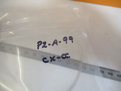 OPTICAL LARGE GLASS LENS CX CC CONVEX CONCAVE OPTICS AS PICTURED #P2-A-99