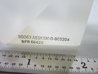 OPTICAL PRISM ASSEMBLY TWO DIFFERENT GLASSES MIL SPEC LASER OPTICS  BIN#3K-P-4