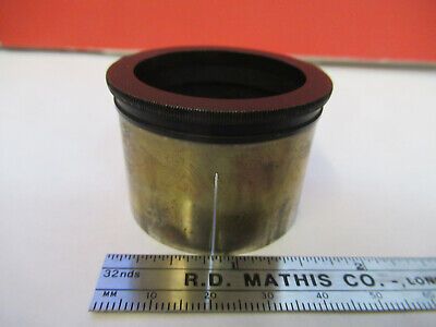 ANTIQUE BAUSCH LOMB PETROGRAPH BRASS ADAPTER  MICROSCOPE AS PICTURED 8Z-A-171