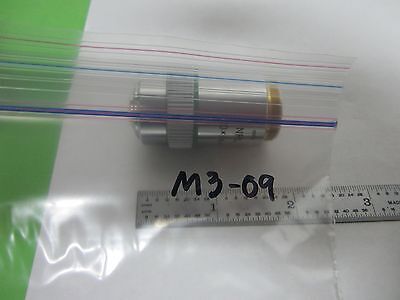 LEITZ GERMANY 20X OBJECTIVE INFINITY MICROSCOPE PART OPTICS AS IS BIN#M3-09