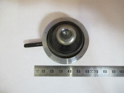 antique spencer condenser + iris MICROSCOPE PART AS PICTURED R7-A-61