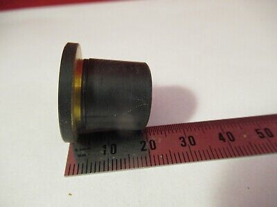 OPTICAL BRASS MOUNTED LENS G.S.C. 20mm f:4 MICROSCOPE PART OPTICS a2174 &12-A07