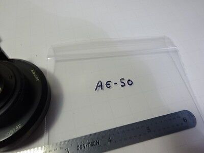 MICROSCOPE PART ZEISS WINKEL GERMANY CONDENSER + DIAPHRAGM 309142 OPTICS B#AE-50