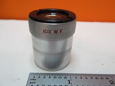 BAUSCH LOMB WF 10X EYEPIECE MICROSCOPE PART AS PICTURED &FT-5-105