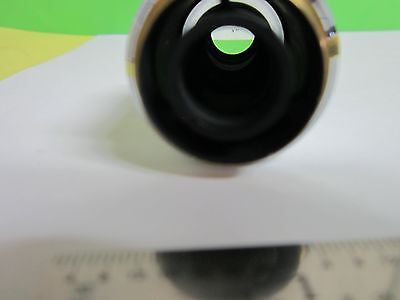 FOR PARTS MICROSCOPE OBJECTIVE OLYMPUS NEOPLAN 10X chips on OPTICS BIN#5B-97