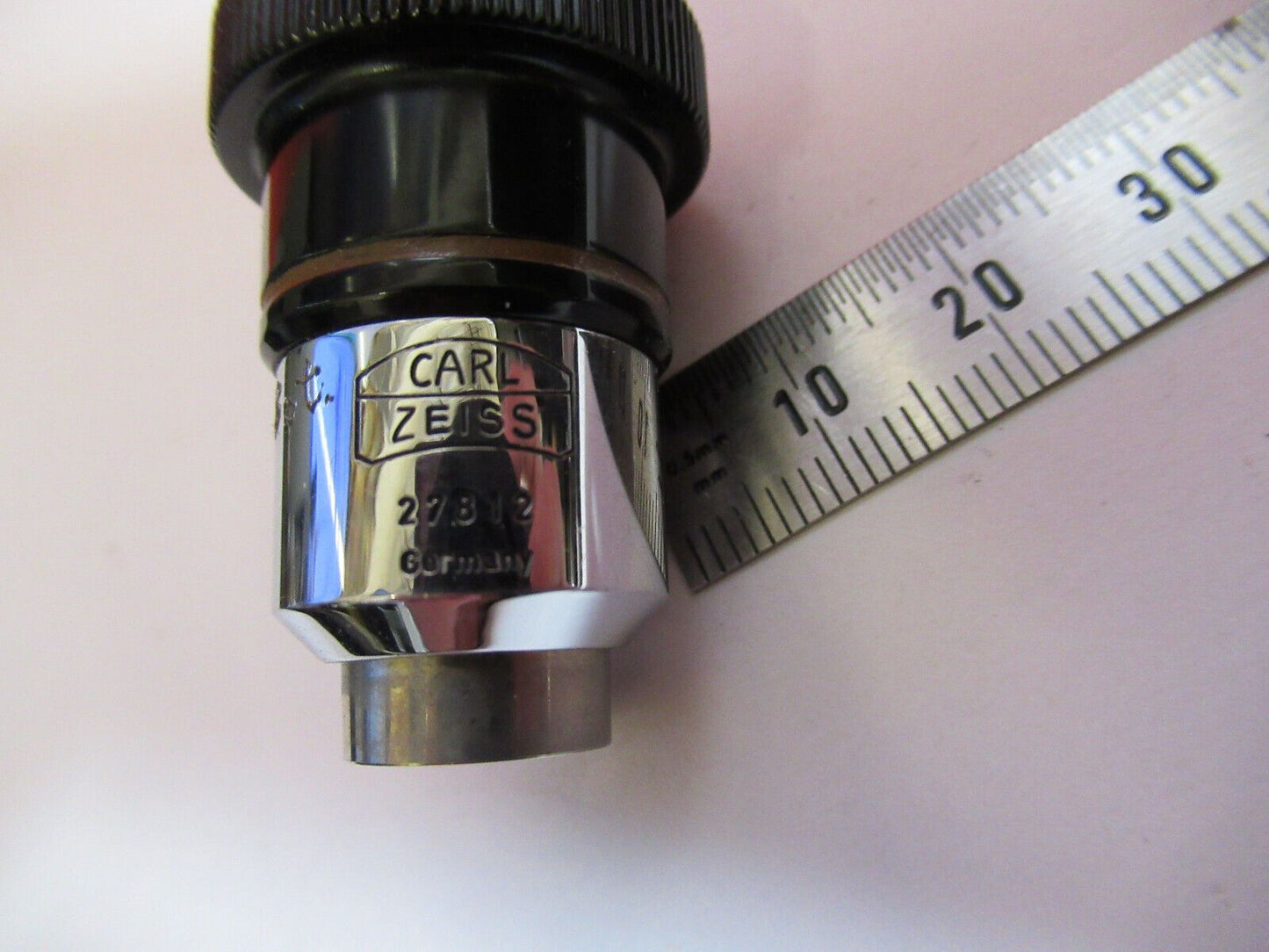 ZEISS GERMANY 2.5X /160 OBJECTIVE MICROSCOPE PART AS PICTURED F8-C-28