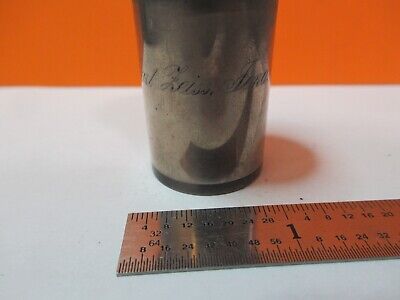 ANTIQUE CARL ZEISS JENA GERMANY EYEPIECE "1" MICROSCOPE PART AS PICTURED A3-B-93