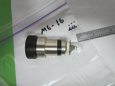 OPTICAL MICROSCOPE LEITZ WETZLAR GERMANY LAMP OPTICS  AS IS BIN#M6-16