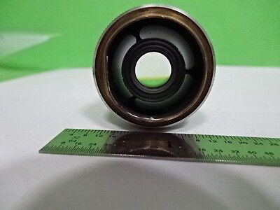 MICROSCOPE PART OBJECTIVE CARL ZEISS GERMANY EPIPLAN HD 4X OPTICS AS IS #4T-B-03