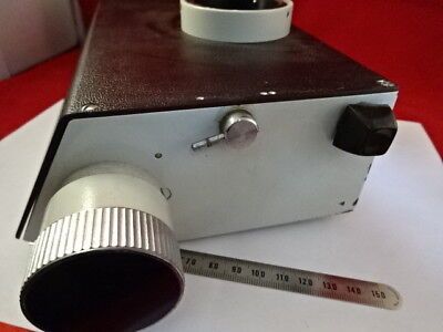 VICKERS ENGLAND PHOTOPLAN  HEAD FOCUSING OPTICS MICROSCOPE PART AS IS #90-B-51