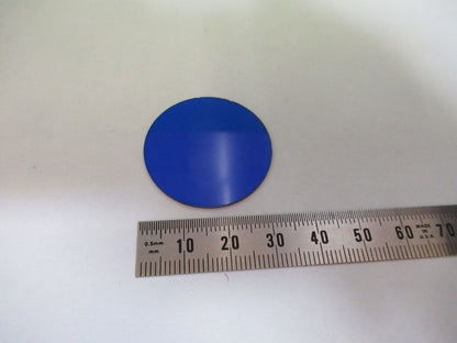 SPENCER AO BLUE GLASS FILTER OPTICS MICROSCOPE PART AS PICTURED &Z5-A-17