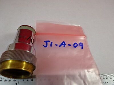 OBJECTIVE 10X VICKERS ENGLAND OPTICS MICROSCOPE PART AS PICTURED &J1-A-09