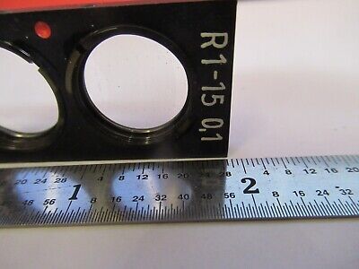 LEITZ GERMAN SLIDE CURVATURE MEASURING TOOLMAKER MICROSCOPE PART AS PIC &A9-A-91