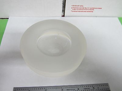 HUGE OPTICAL MIL SPEC THICK CONVEX CONCAVE LENS LASER OPTICS BIN#M6-04