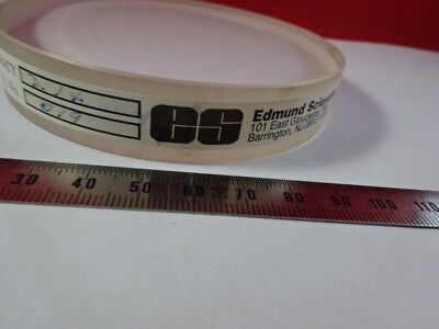 FOR PARTS OPTICAL FLAT EDMUND SCIENTIFIC [dirty] OPTICS AS PICTURED &55R-A-17