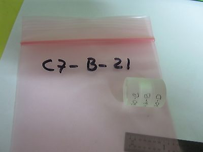 OPTICAL SPECTROSCOPY LIQUID OR GAS CELL VERY RARE  OPTICS SPECTRAL BIN#C7-B-21