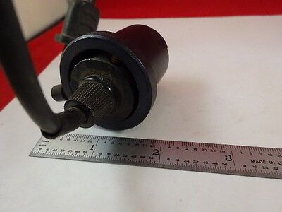 FOR PARTS MICROSCOPE SPARE LAMP CORD ILLUMINATOR UNKNOWN MAKER AS IS #R6-B-38