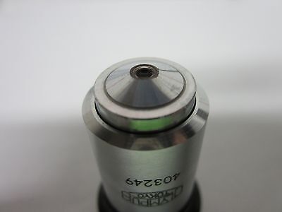 MICROSCOPE OBJECTIVE OLYMPUS MPLAN 100X OPTICS BIN#5K-H-23