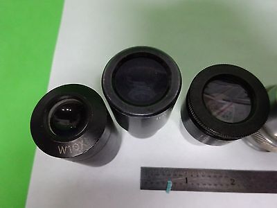 LOT 6 EA MICROSCOPE EYEPIECES ASSORTED OPTICS #W1-04