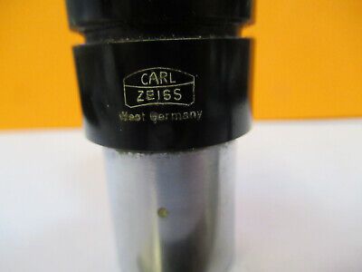 CARL ZEISS GERMANY 12.5X EYEPIECE POL LENS MICROSCOPE PART AS PICTURED &A2-FT-56