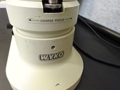 WYKO INTERFEROMETER HEAD WITH OBJECTIVE FILTER MICROSCOPE PART AS PICTURED TC-2