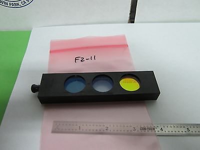 MICROSCOPE INTERFEROMETER WYKO VEECO PART SLIDE FILTER  OPTICS BIN#F2-11