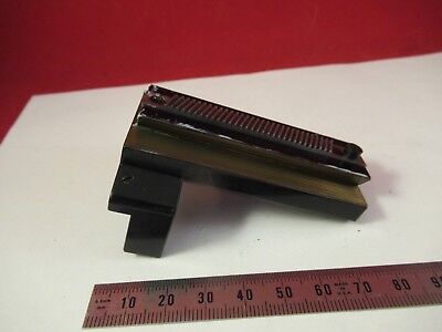 LEITZ GERMANY POL STAGE BRASS HOLDER MICROSCOPE PART AS PICTURED &FT-4-79