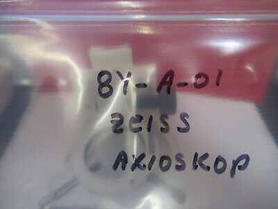 ZEISS AXIOSKOP GERMANY CONDENSER HOLDER MICROSCOPE PART AS PICTURED #8Y-A-01