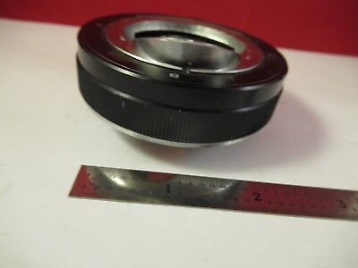 OLYMPUS JAPAN NOSEPIECE MICROSCOPE PART OPTICS AS PICTURED &FT-2-2