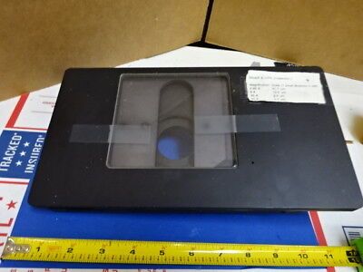 BAUSCH LOMB 312760 STAGE TABLE SPECIMEN MICROMETER MICROSCOPE PART AS IS #21-BL