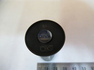 BECK & KASSEL GERMANY EYEPIECE 8X OCULAR MICROSCOPE PART AS PICTURED P2-A-15