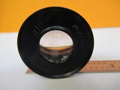 RARE LEITZ WETZLAR GERMANY EYEPIECE a10 OPTICS MICROSCOPE PART AS PIC &85-B-53