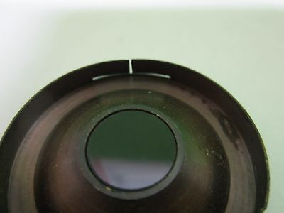 MICROSCOPE PART MOUNTED FILTER OPTICS AS IS BIN#N3-D-06